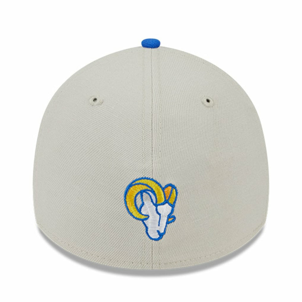 Los Angeles Rams New Era 2023 NFL Draft 39THIRTY Flex Hat - Stone/Royal Hats