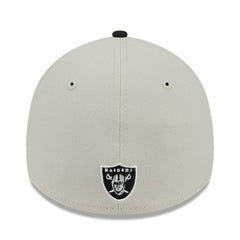 Las Vegas Raiders New Era 2023 NFL Draft 39THIRTY Flex Hat - Stone/Black Hats
