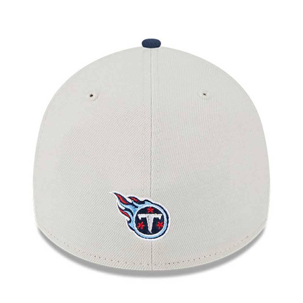 Tennessee Titans New Era 2023 NFL Draft 39THIRTY Flex Hat - Stone/Navy Hats