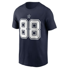 CeeDee Lamb Dallas Cowboys Player Name & Number T-Shirt - Navy T-shirts
