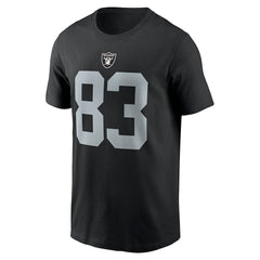 Darren Waller Las Vegas Raiders Player Name & Number T-Shirt - Black T-shirts