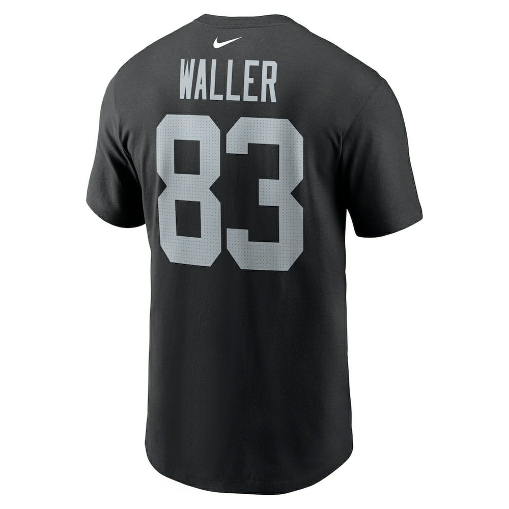 Darren Waller Las Vegas Raiders Player Name & Number T-Shirt - Black T-shirts