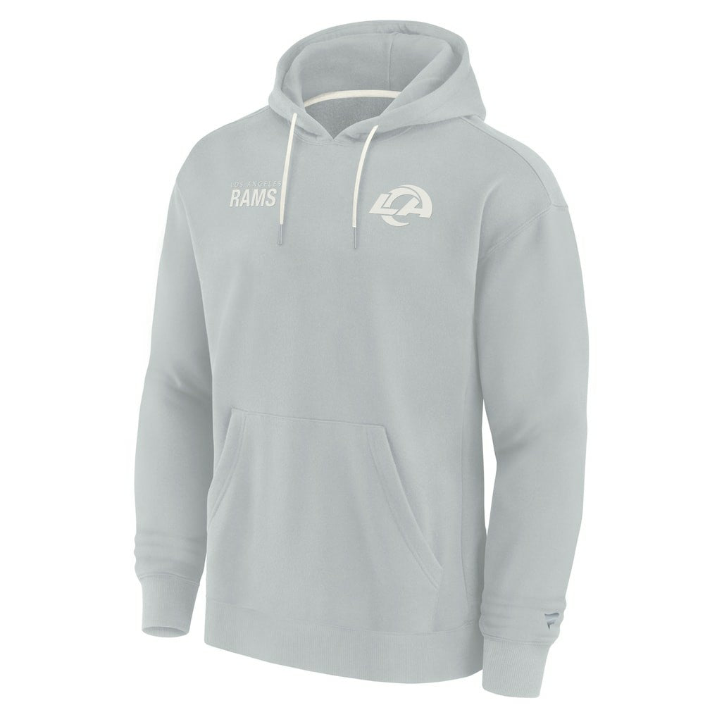 Los Angeles Rams Unisex Elements Super Soft Fleece Pullover Hoodie - Gray Hoodies