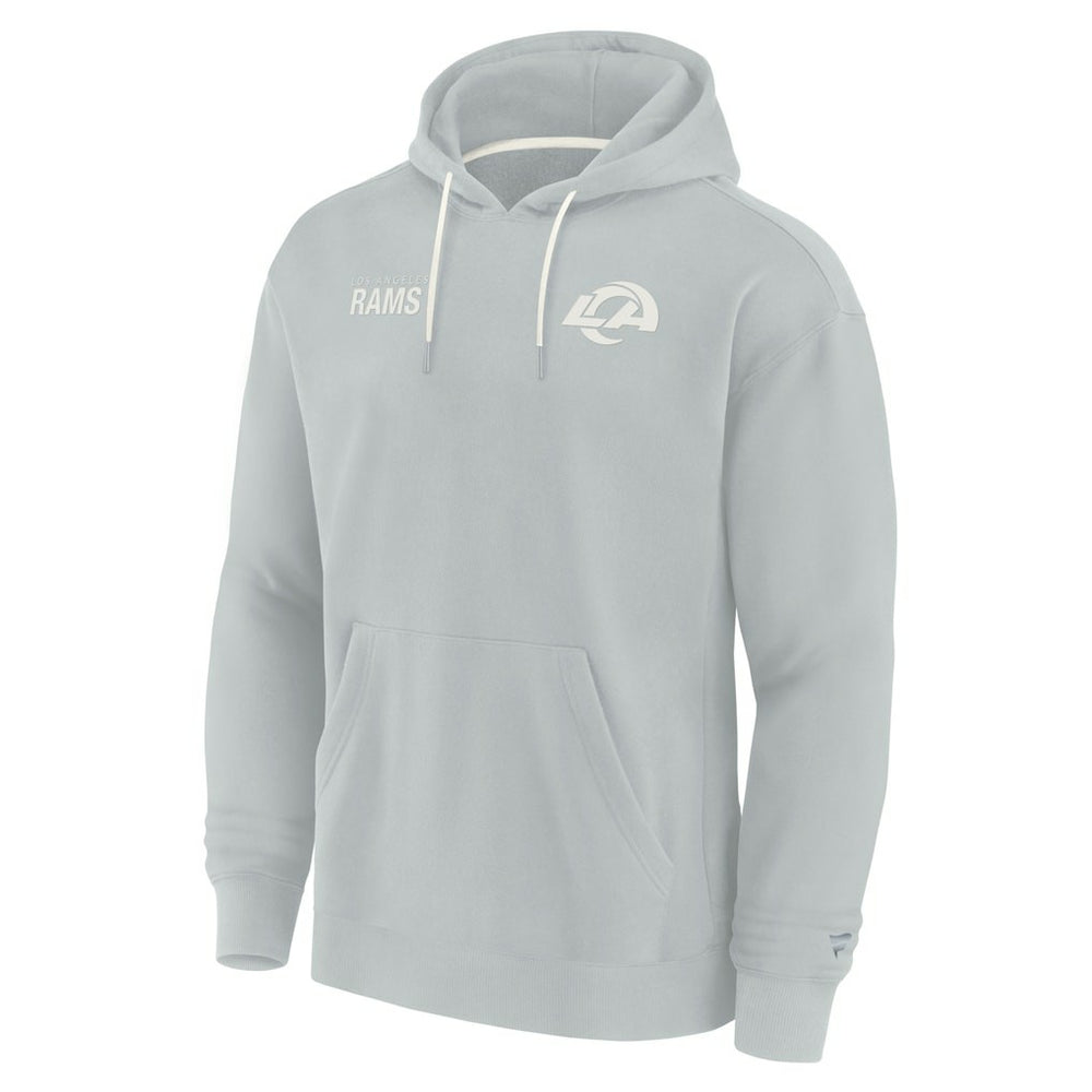 Los Angeles Rams Unisex Elements Super Soft Fleece Pullover Hoodie - Gray Hoodies
