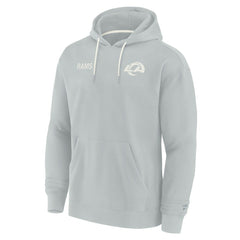 Los Angeles Rams Unisex Elements Super Soft Fleece Pullover Hoodie - Gray Hoodies