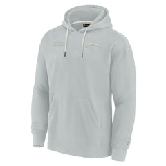 Los Angeles Chargers Unisex Elements Super Soft Fleece Pullover Hoodie - Gray Hoodies