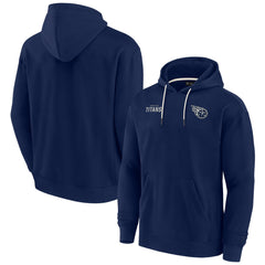 Tennessee Titans Unisex Elements Super Soft Fleece Pullover Hoodie - Navy Hoodies