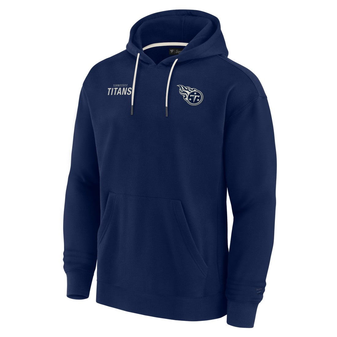 Tennessee Titans Unisex Elements Super Soft Fleece Pullover Hoodie - Navy Hoodies