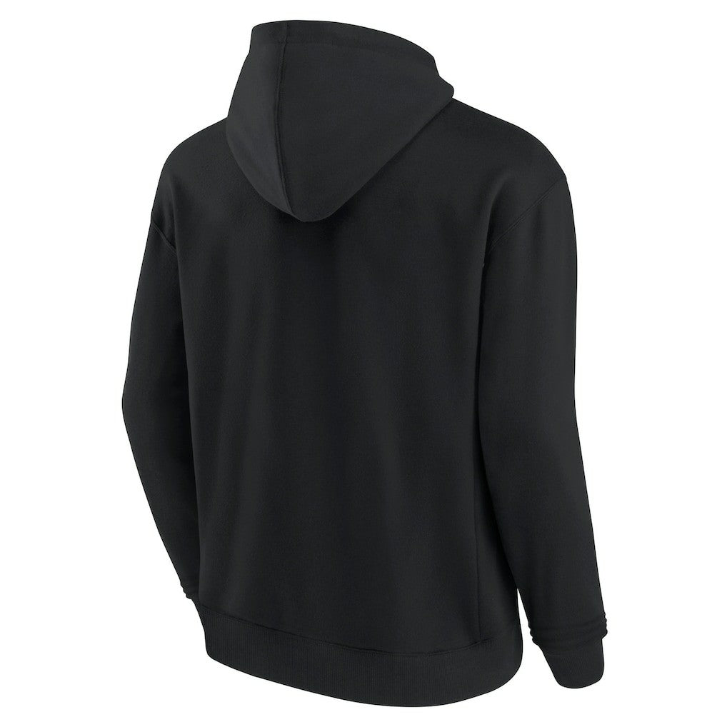 New Orleans Saints Unisex Elements Super Soft Fleece Pullover Hoodie - Black Hoodies
