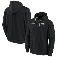Jacksonville Jaguars Unisex Elements Super Soft Fleece Pullover Hoodie - Black Hoodies