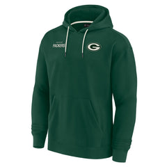 Green Bay Packers Unisex Elements Super Soft Fleece Pullover Hoodie - Green Hoodies