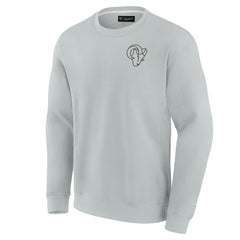 Los Angeles Rams Unisex Elements Super Soft Pullover Sweatshirt - Gray Pullover