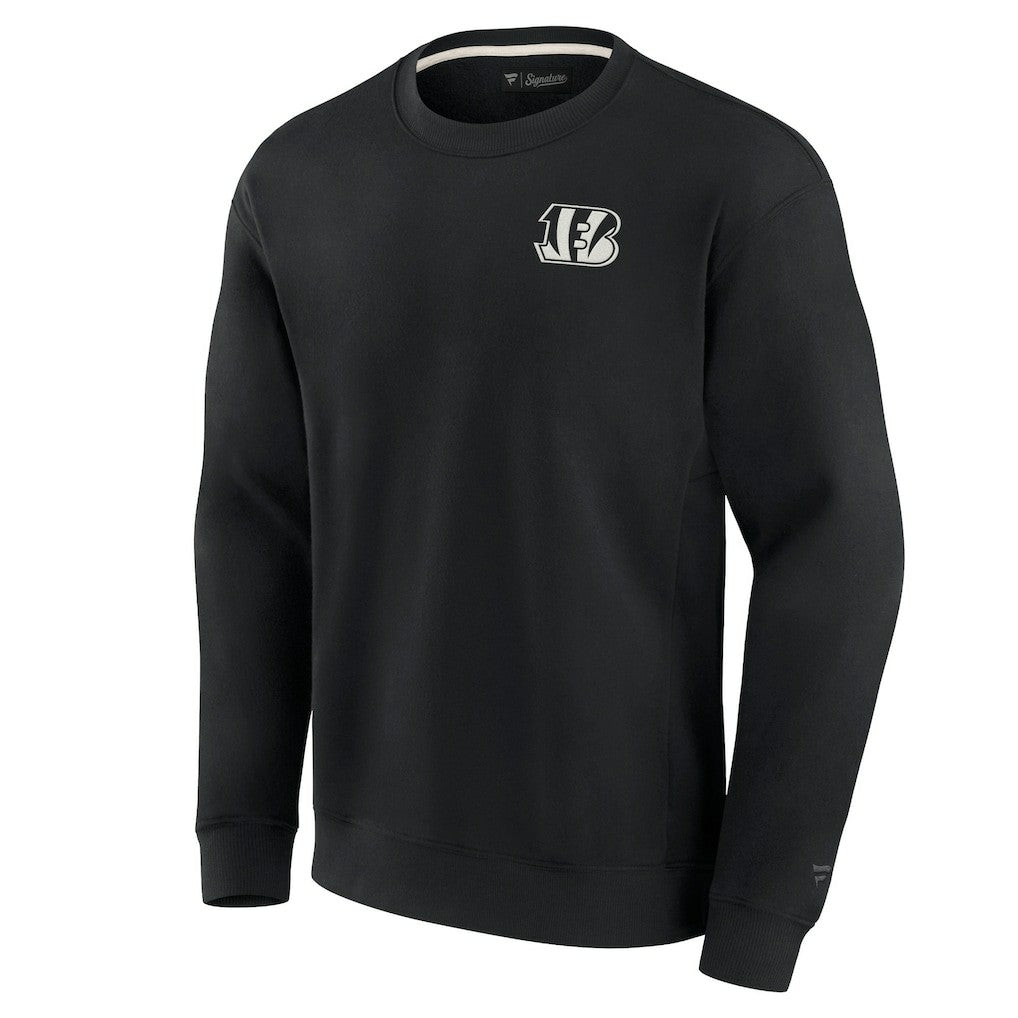 Cincinnati Bengals Unisex Elements Super Soft Pullover Sweatshirt - Black Pullover