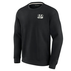 Cincinnati Bengals Unisex Elements Super Soft Pullover Sweatshirt - Black Pullover
