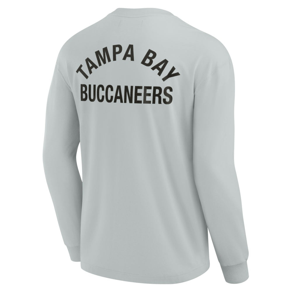 Tampa Bay Buccaneers Unisex Elements Super Soft Long Sleeve T-Shirt - Gray T-shirts