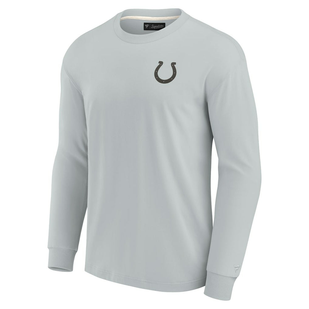 Indianapolis Colts Unisex Elements Super Soft Long Sleeve T-Shirt - Gray T-shirts
