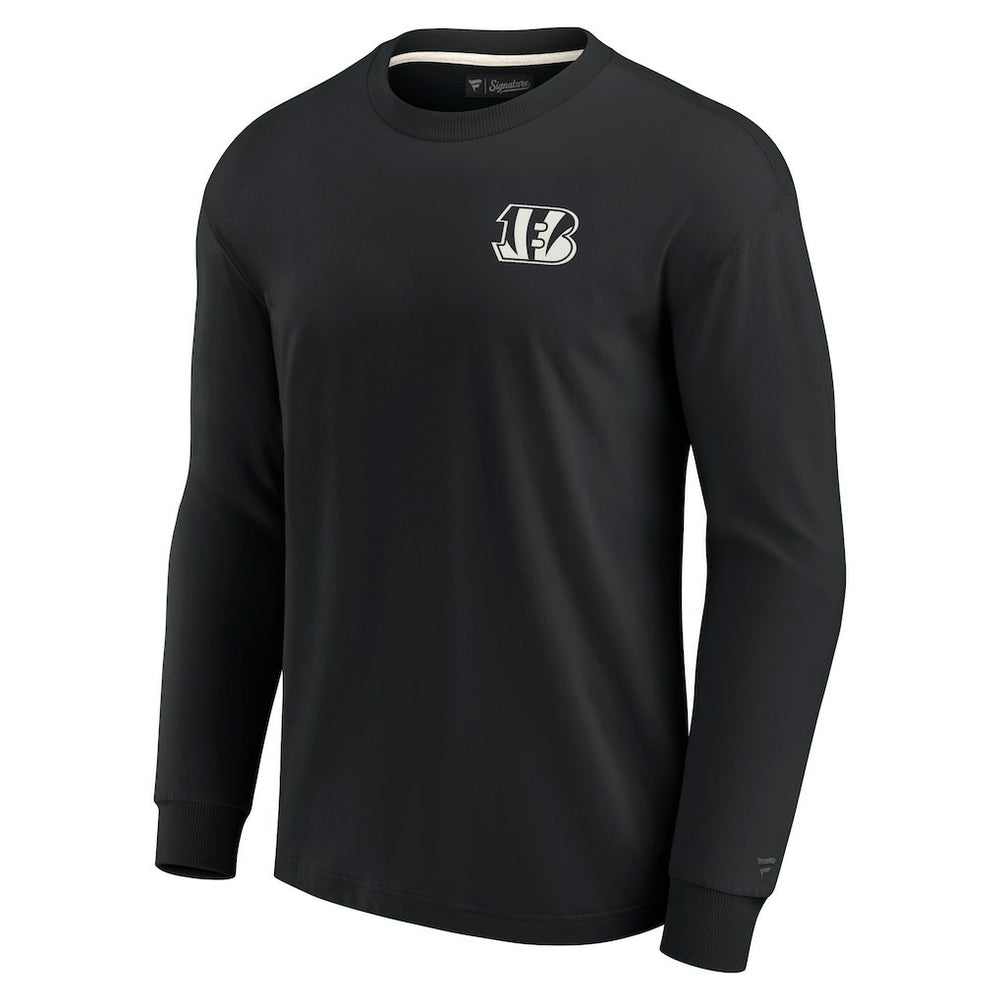 Cincinnati Bengals Unisex Elements Super Soft Long Sleeve T-Shirt - Black T-shirts