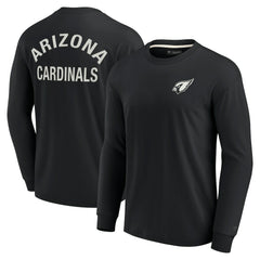 Arizona Cardinals Unisex Elements Super Soft Long Sleeve T-Shirt - Black T-shirts