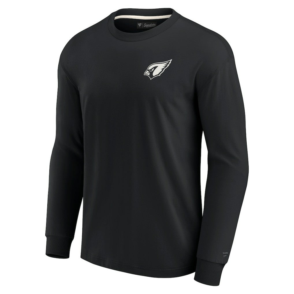 Arizona Cardinals Unisex Elements Super Soft Long Sleeve T-Shirt - Black T-shirts