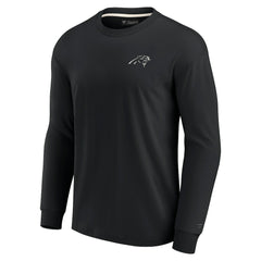 Carolina Panthers Unisex Elements Super Soft Long Sleeve T-Shirt - Black T-shirts
