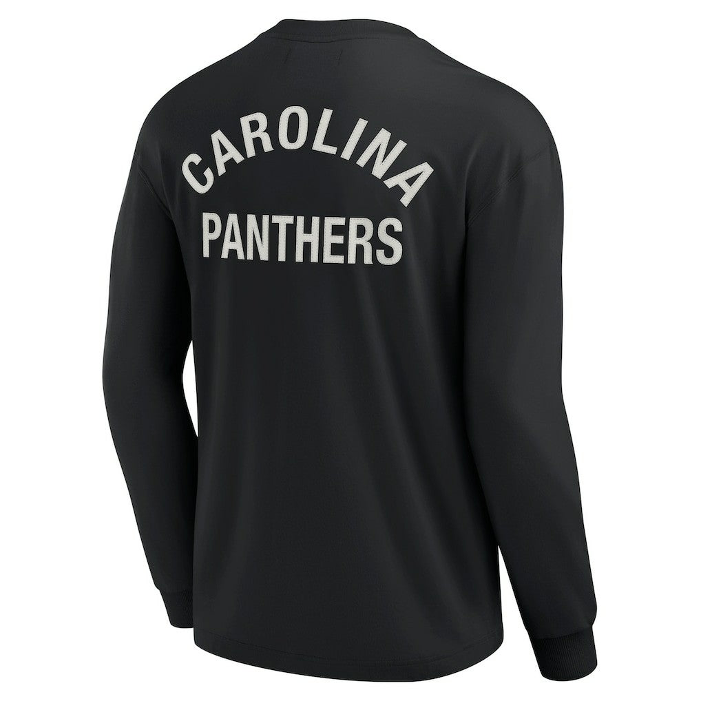 Carolina Panthers Unisex Elements Super Soft Long Sleeve T-Shirt - Black T-shirts
