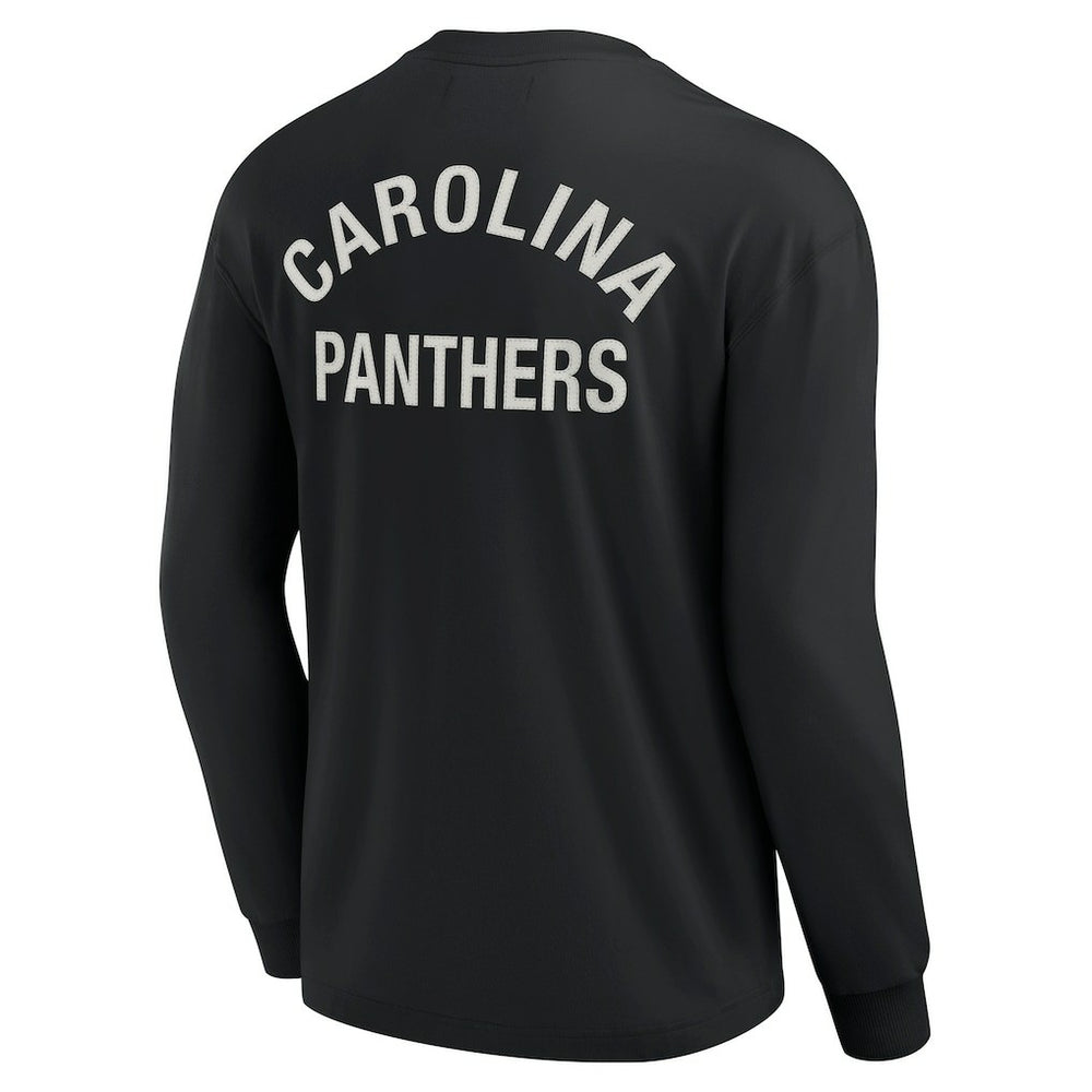 Carolina Panthers Unisex Elements Super Soft Long Sleeve T-Shirt - Black T-shirts