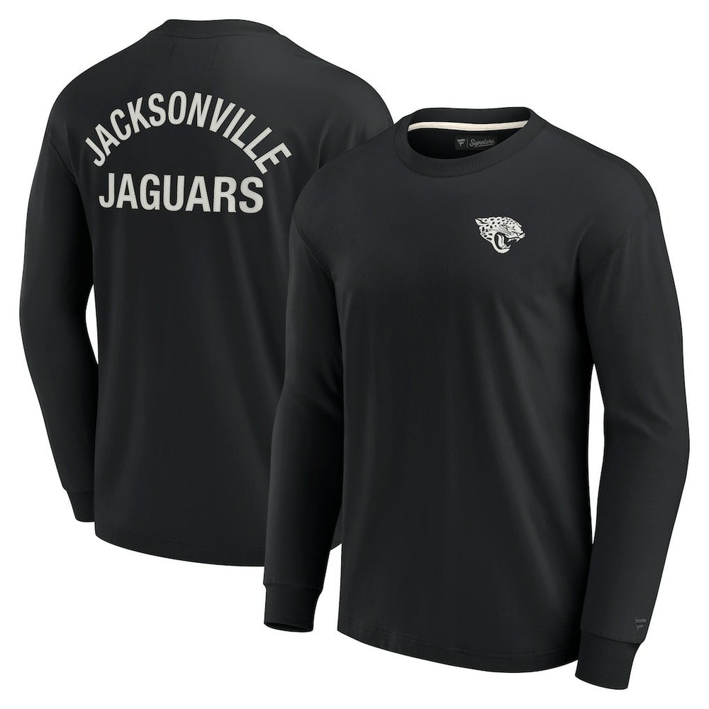 Jacksonville Jaguars Unisex Elements Super Soft Long Sleeve T-Shirt - Black T-shirts