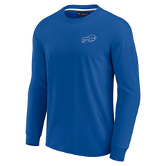 Buffalo Bills Unisex Elements Super Soft Long Sleeve T-Shirt - Royal T-shirts