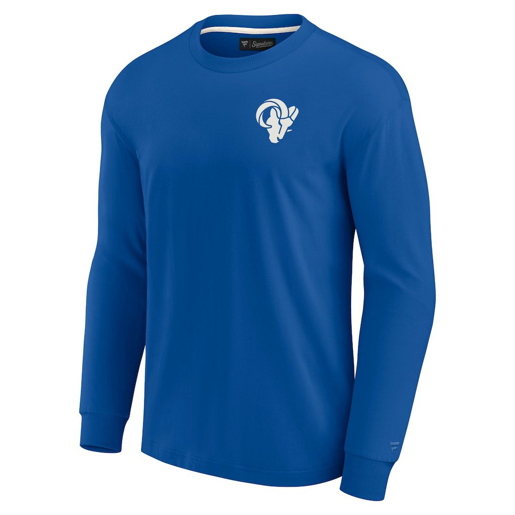 Los Angeles Rams Unisex Elements Super Soft Long Sleeve T-Shirt - Royal T-shirts
