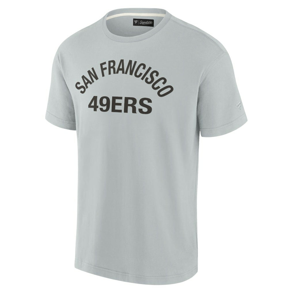 San Francisco 49ers Unisex Elements Super Soft Short Sleeve T-Shirt - Gray T-shirts