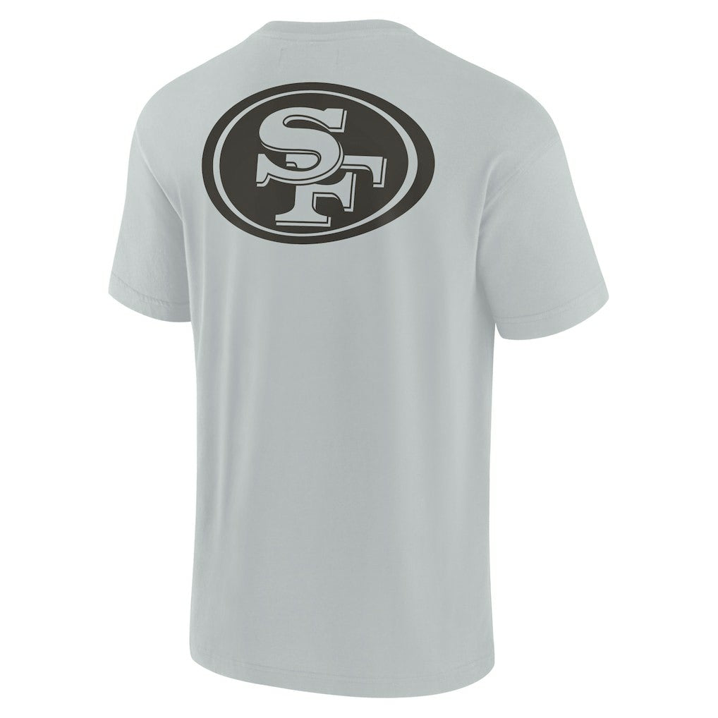 San Francisco 49ers Unisex Elements Super Soft Short Sleeve T-Shirt - Gray T-shirts