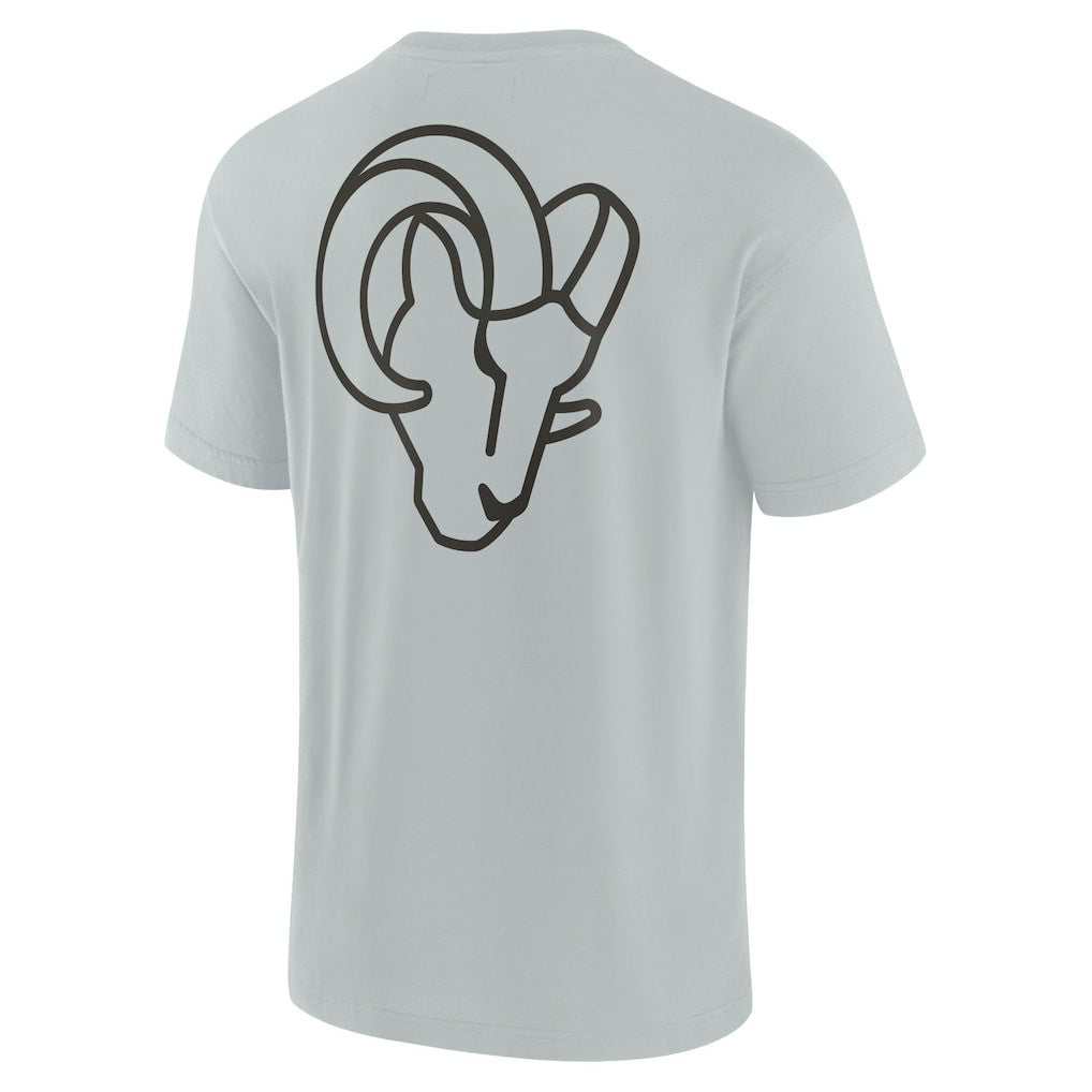 Los Angeles Rams Unisex Elements Super Soft Short Sleeve T-Shirt - Gray T-shirts