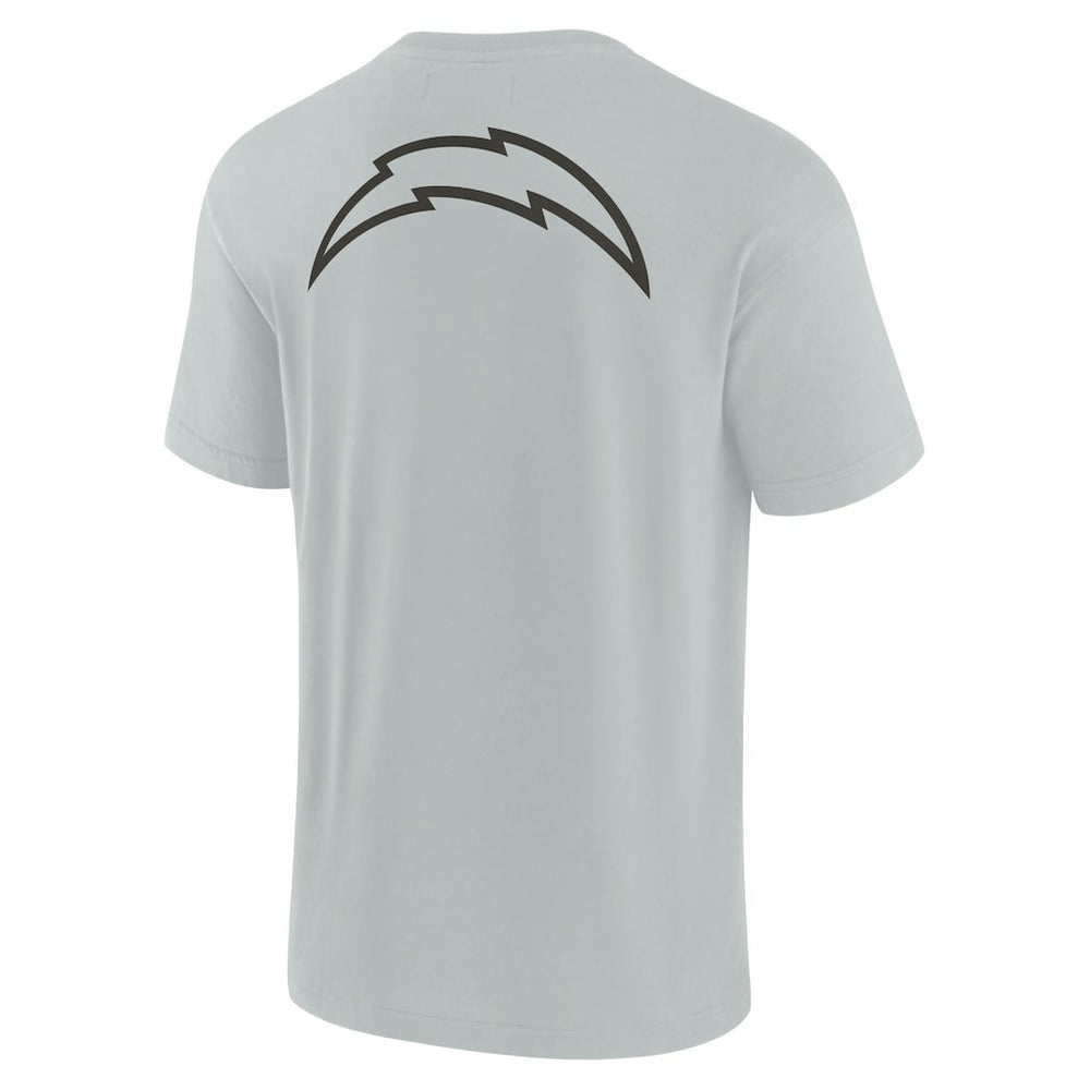 Los Angeles Chargers Unisex Elements Super Soft Short Sleeve T-Shirt - Gray T-shirts