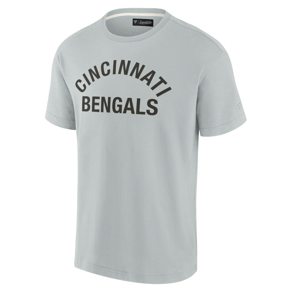 Cincinnati Bengals Unisex Elements Super Soft Short Sleeve T-Shirt - Gray T-shirts