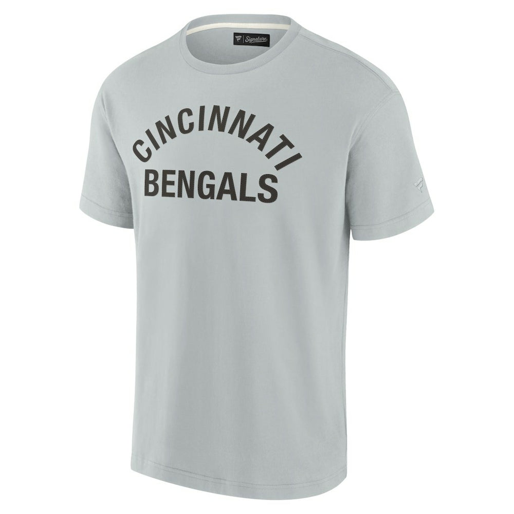 Cincinnati Bengals Unisex Elements Super Soft Short Sleeve T-Shirt - Gray T-shirts