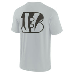 Cincinnati Bengals Unisex Elements Super Soft Short Sleeve T-Shirt - Gray T-shirts