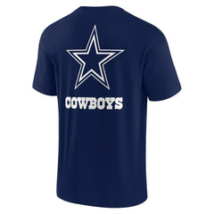 Dallas Cowboys Unisex Elements Super Soft Short Sleeve T-Shirt - Navy T-shirts