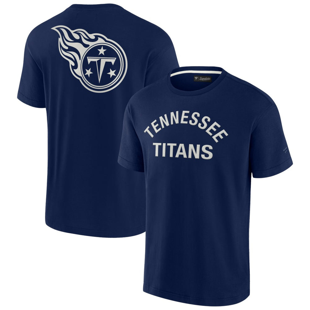 Tennessee Titans Unisex Elements Super Soft Short Sleeve T-Shirt - Navy T-shirts