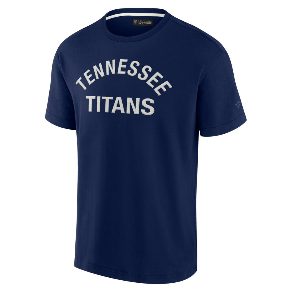 Tennessee Titans Unisex Elements Super Soft Short Sleeve T-Shirt - Navy T-shirts