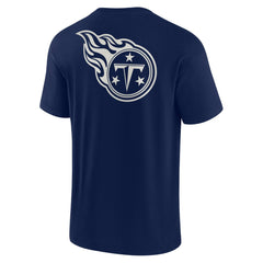 Tennessee Titans Unisex Elements Super Soft Short Sleeve T-Shirt - Navy T-shirts