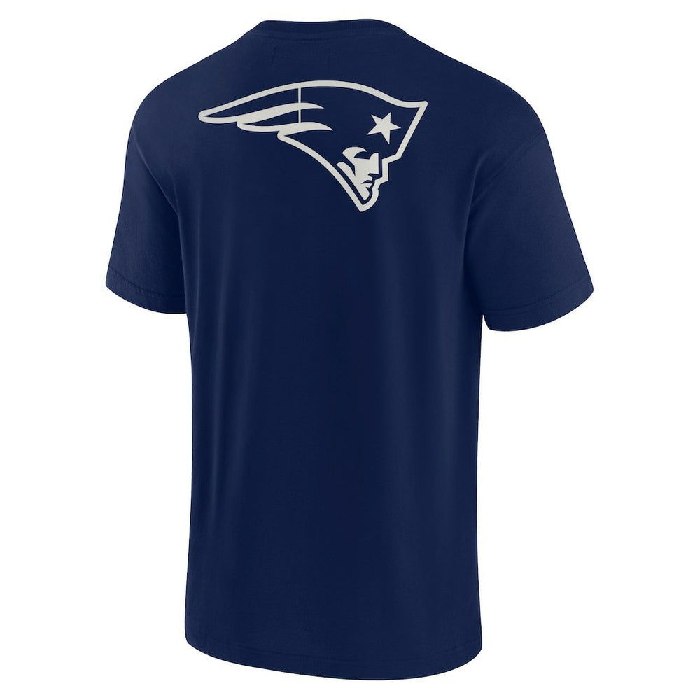 New England Patriots Unisex Elements Super Soft Short Sleeve T-Shirt - Navy T-shirts