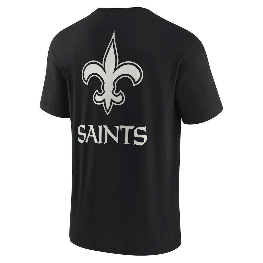 New Orleans Saints Unisex Elements Super Soft Short Sleeve T-Shirt - Black T-shirts