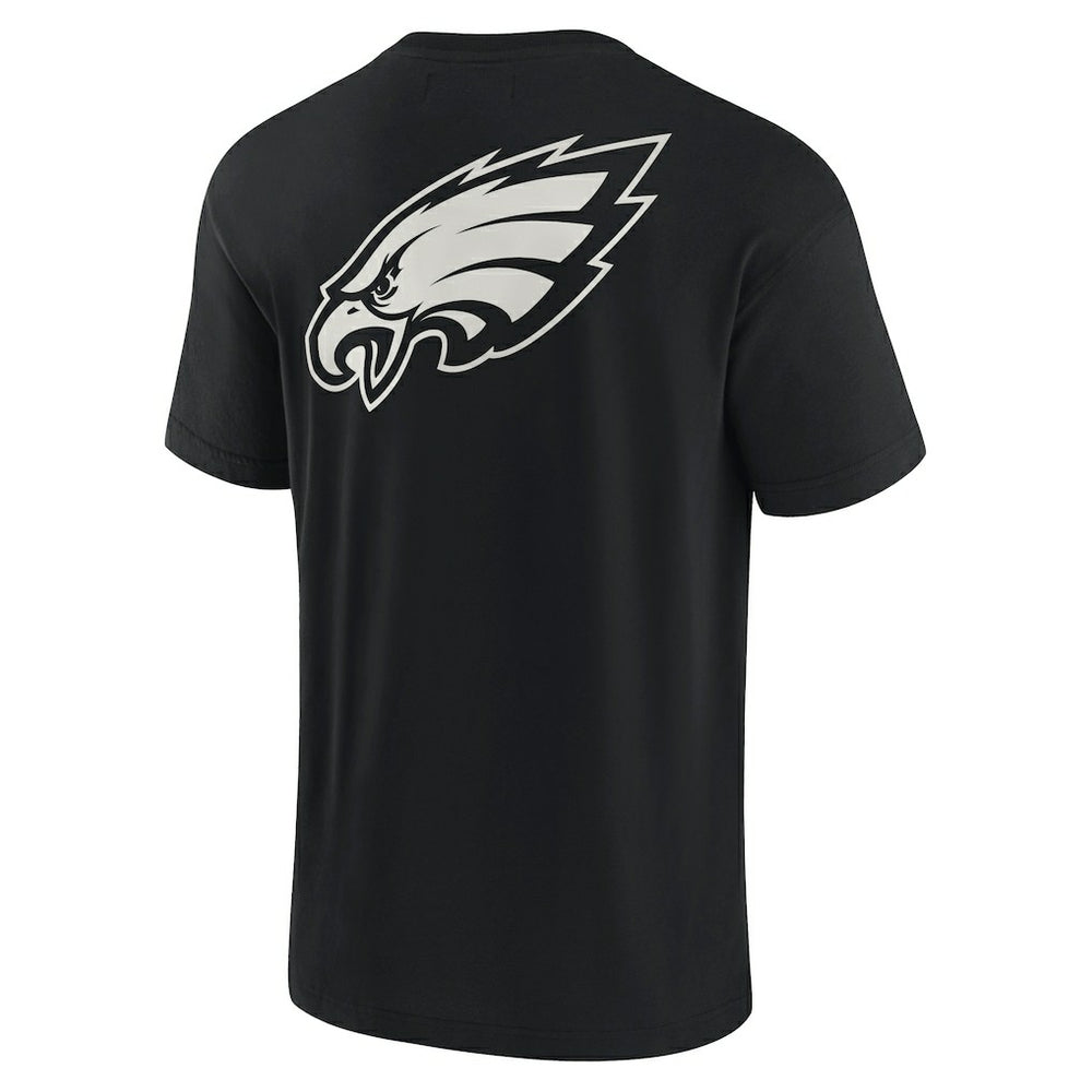 Philadelphia Eagles Unisex Elements Super Soft Short Sleeve T-Shirt - Black T-shirts