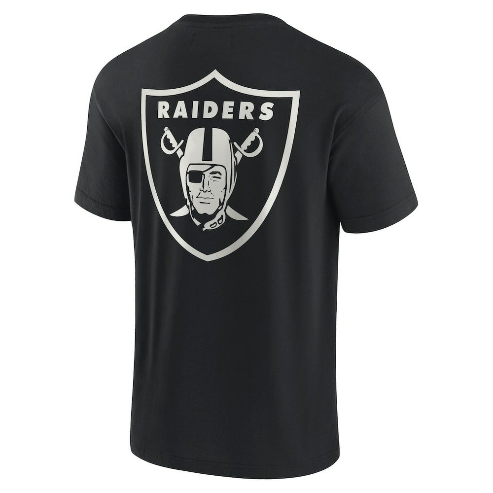 Las Vegas Raiders Unisex Elements Super Soft Short Sleeve T-Shirt - Black T-shirts