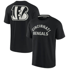 Cincinnati Bengals Unisex Elements Super Soft Short Sleeve T-Shirt - Black T-shirts