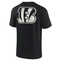 Cincinnati Bengals Unisex Elements Super Soft Short Sleeve T-Shirt - Black T-shirts
