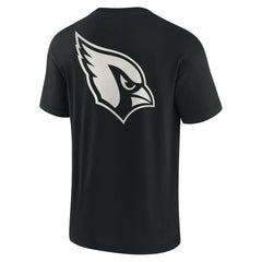 Arizona Cardinals Unisex Elements Super Soft Short Sleeve T-Shirt - Black T-shirts