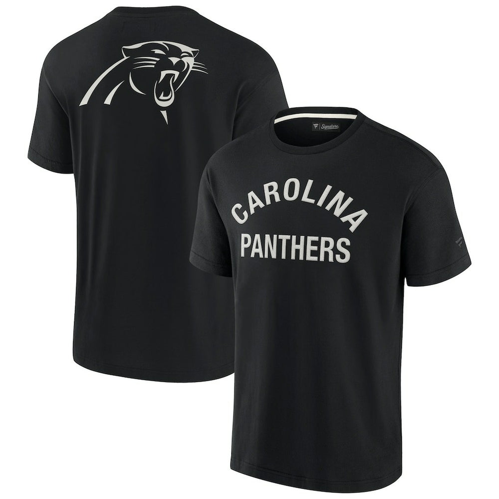 Carolina Panthers Unisex Elements Super Soft Short Sleeve T-Shirt - Black T-shirts