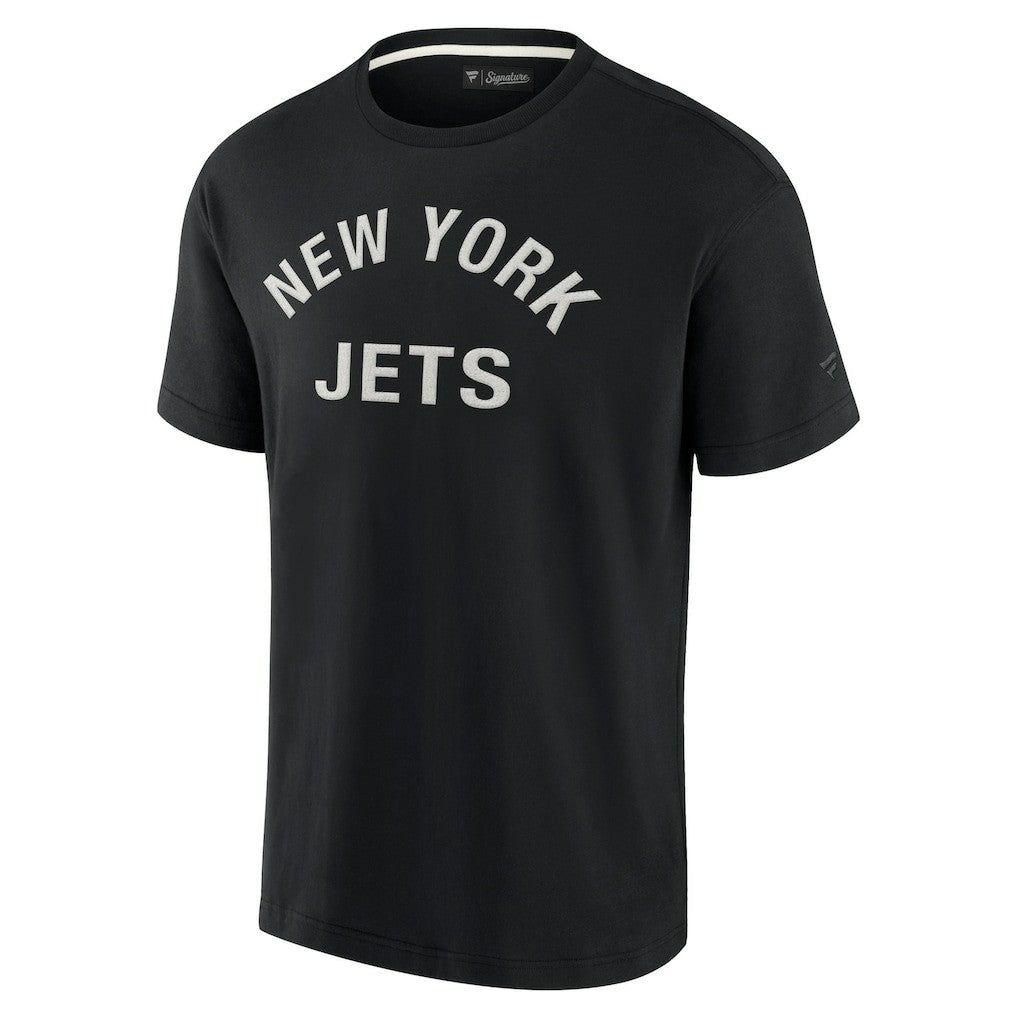 New York Jets Unisex Elements Super Soft Short Sleeve T-Shirt - Black T-shirts