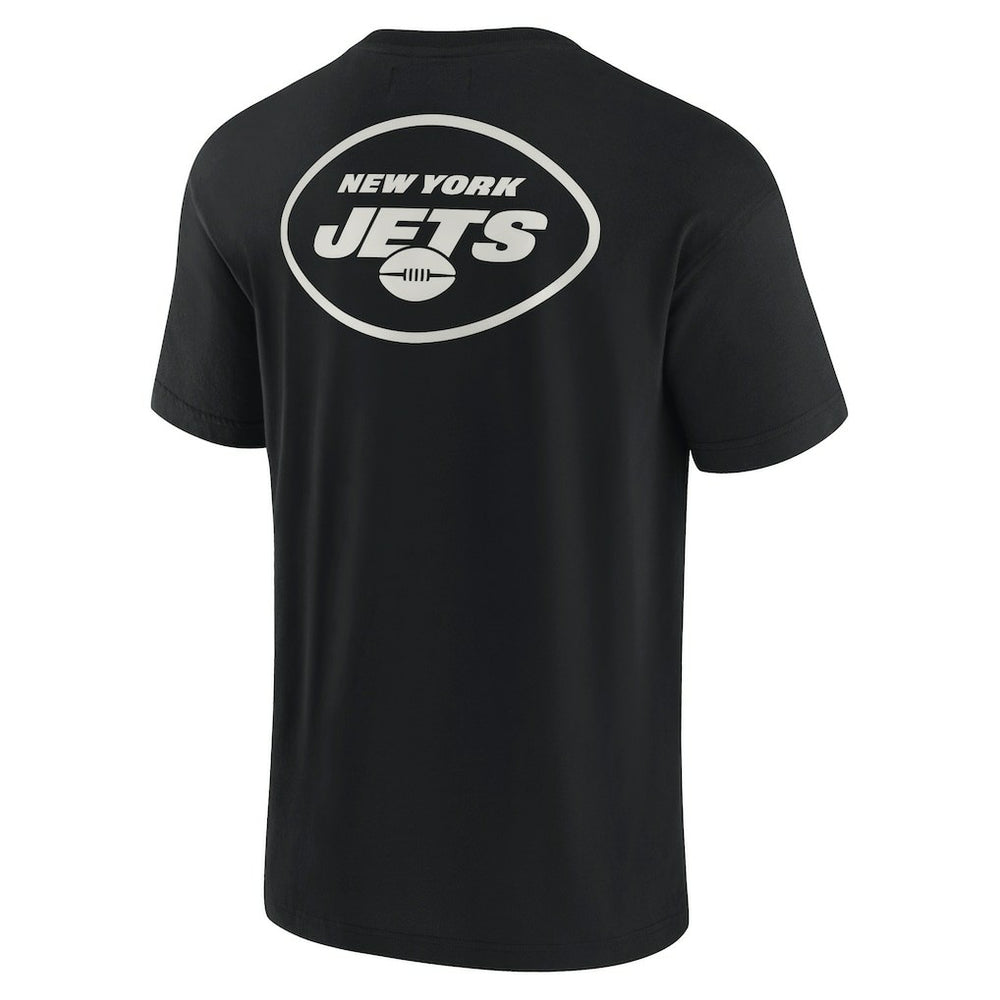 New York Jets Unisex Elements Super Soft Short Sleeve T-Shirt - Black T-shirts